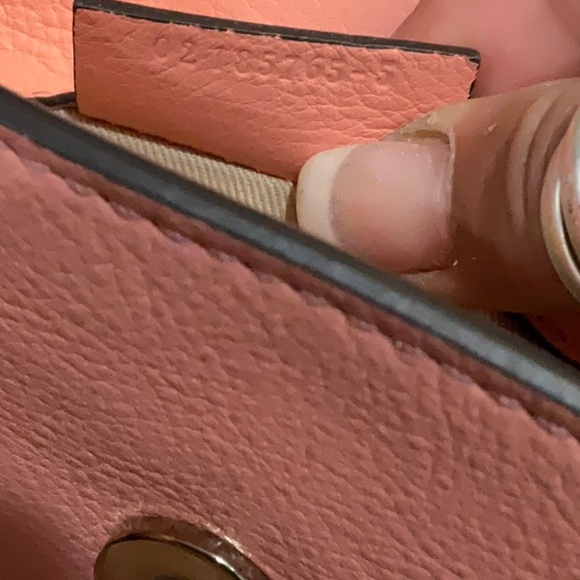 Chloe Pink mini Faye Backpack with Circular Metal Ring NWT! - Picture 5 of 8